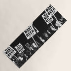We Want Beer Too! Women Protesting Against Prohibition black and white photography - photographs Yoga Mat Gallery Image 1