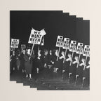 We Want Beer Too! Women Protesting Against Prohibition black and white photography - photographs Wrapping Paper Gallery Image 3