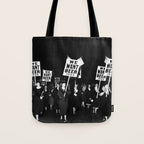 We Want Beer Too! Women Protesting Against Prohibition black and white photography - photographs Tote Bag Gallery Image 1