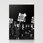 We Want Beer Too! Women Protesting Against Prohibition black and white photography - photographs Stationery Card Gallery Image 2