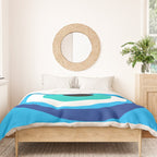 Mykonos: Vintage Travel Colour Series 03 Duvet Cover Gallery Image 3