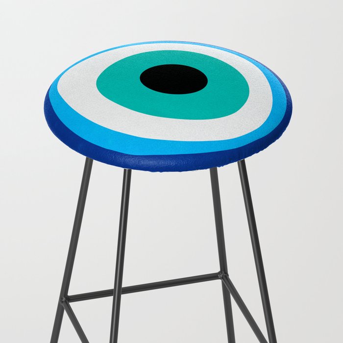 Mykonos: Vintage Travel Colour Series 03 Stool Gallery Image 2