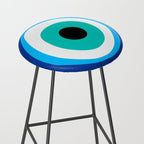 Mykonos: Vintage Travel Colour Series 03 Stool Gallery Image 2