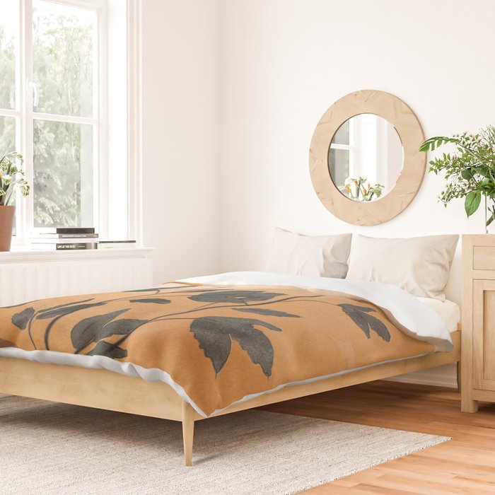 Plant Under a Dune Duvet Cover Gallery Image 2