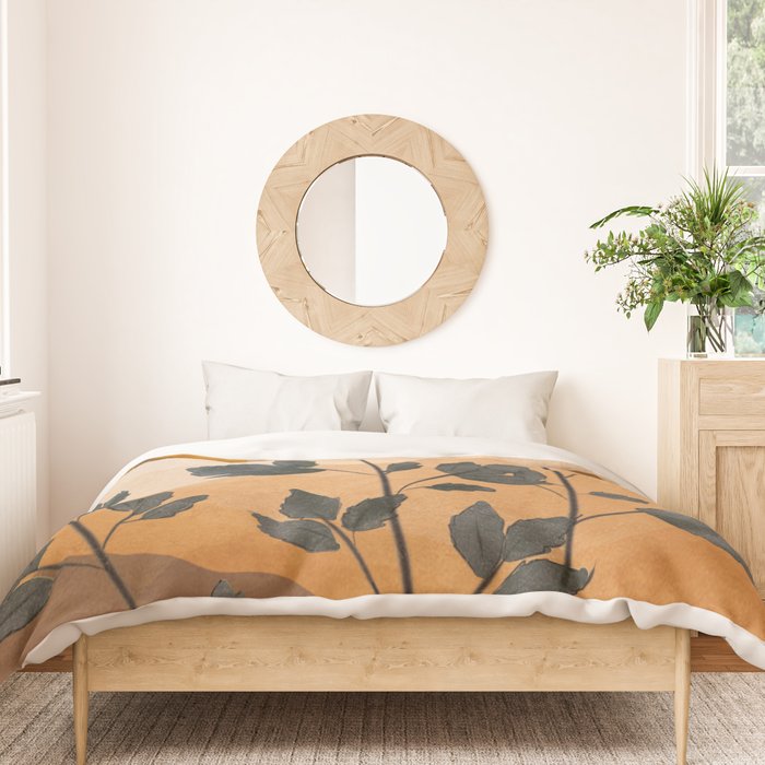 Plant Under a Dune Duvet Cover Gallery Image 3