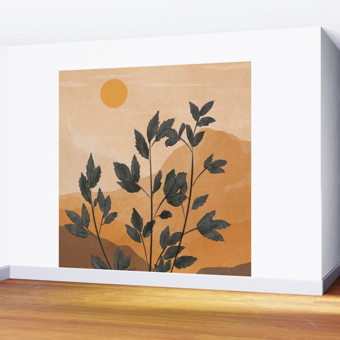 Plant Under a Dune Wall Mural Gallery Image 2
