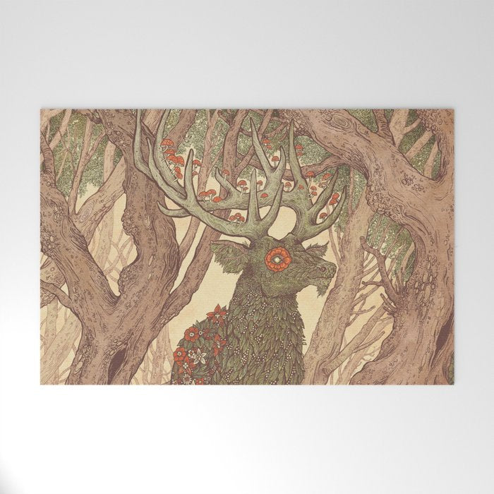 Forest Elemental Welcome Mat Gallery Image 1
