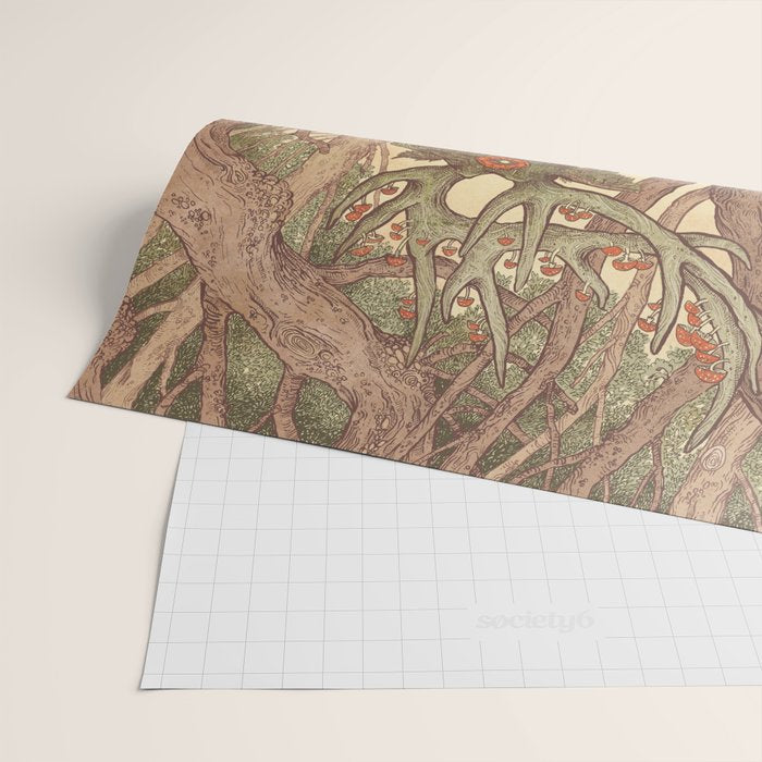 Forest Elemental Wrapping Paper Gallery Image 2