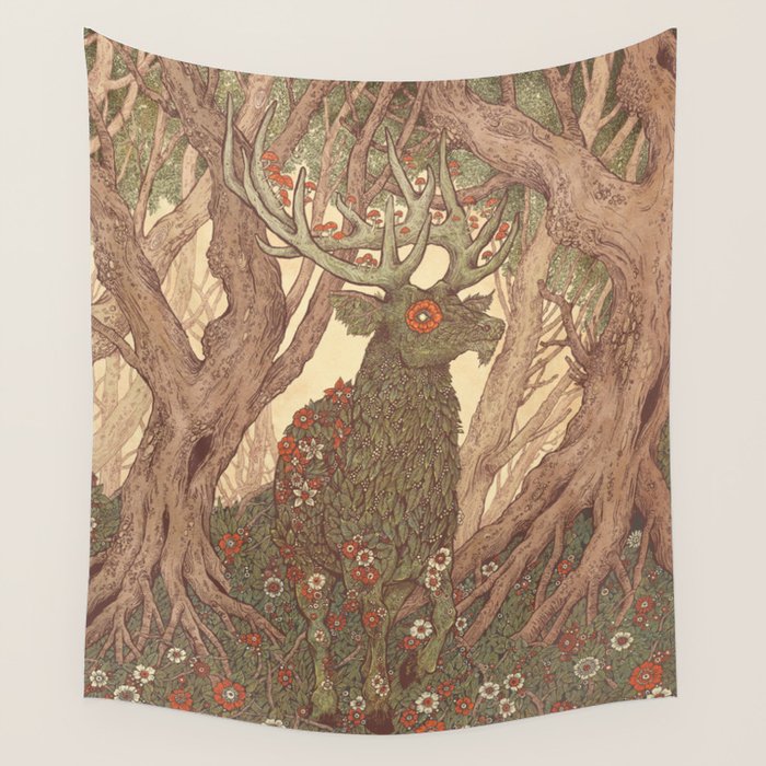 Forest Elemental Wall Tapestry Gallery Image 4