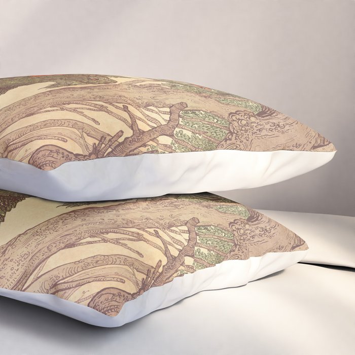 Forest Elemental Pillow Sham Gallery Image 3