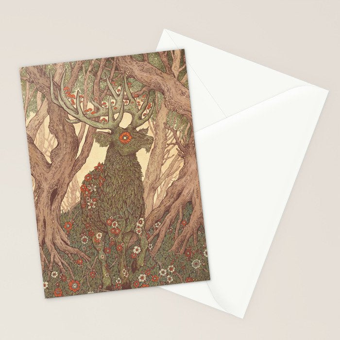 Forest Elemental Stationery Card Gallery Image 2