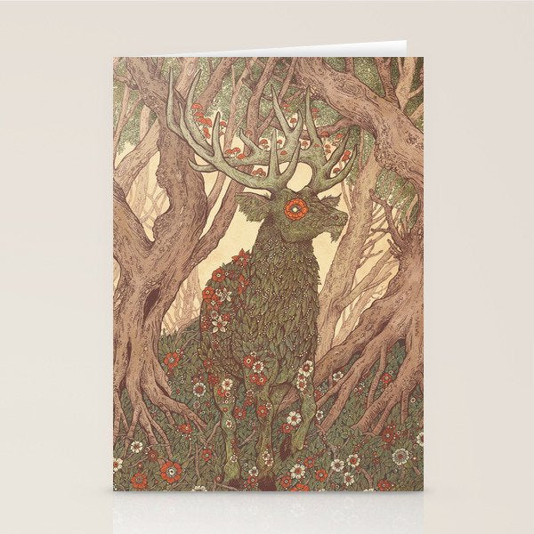 Forest Elemental Stationery Card Gallery Image 1