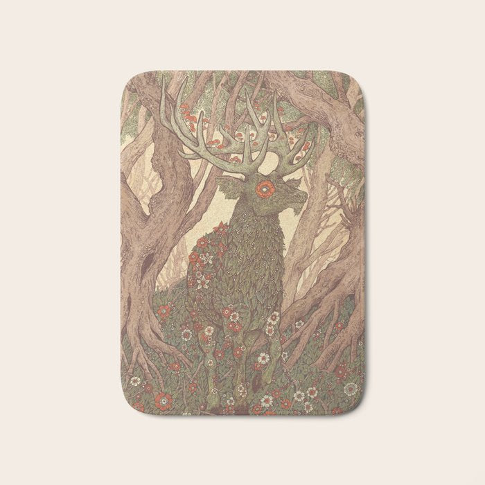 Forest Elemental Bath Mat Gallery Image 1