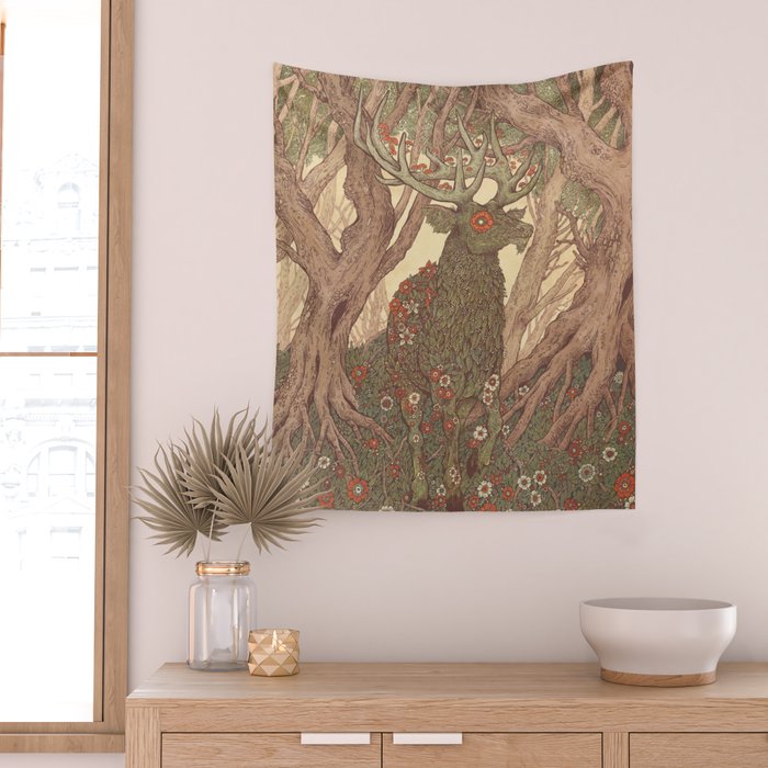 Forest Elemental Wall Tapestry Gallery Image 2
