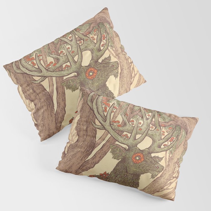 Forest Elemental Pillow Sham Gallery Image 3