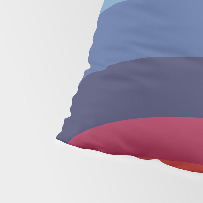 Retro Sunset Wave Vibes Pillow Sham Gallery Image 4