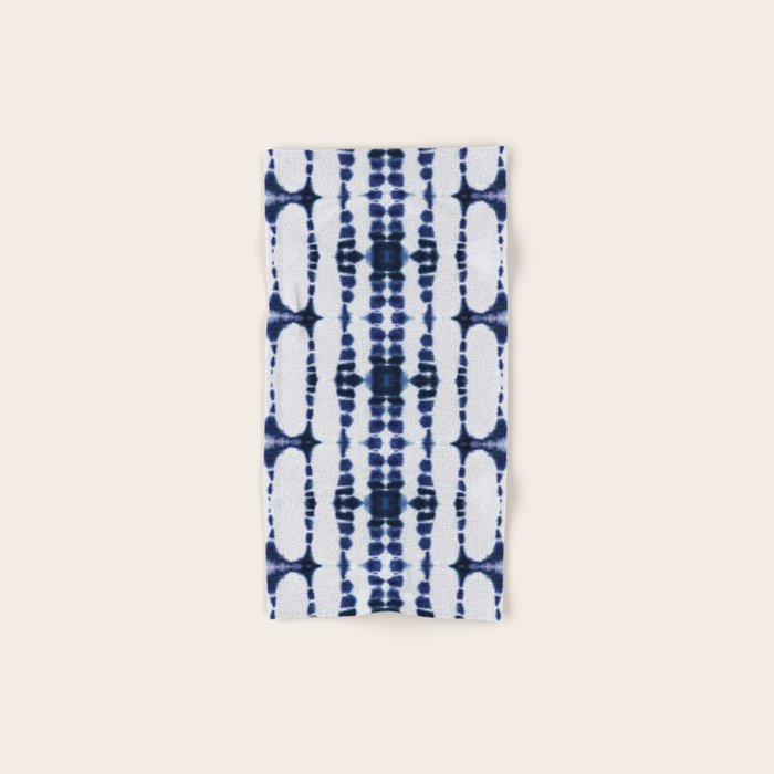 Boho Tie-Dye Knit Vertical Bath Towel Gallery Image 1