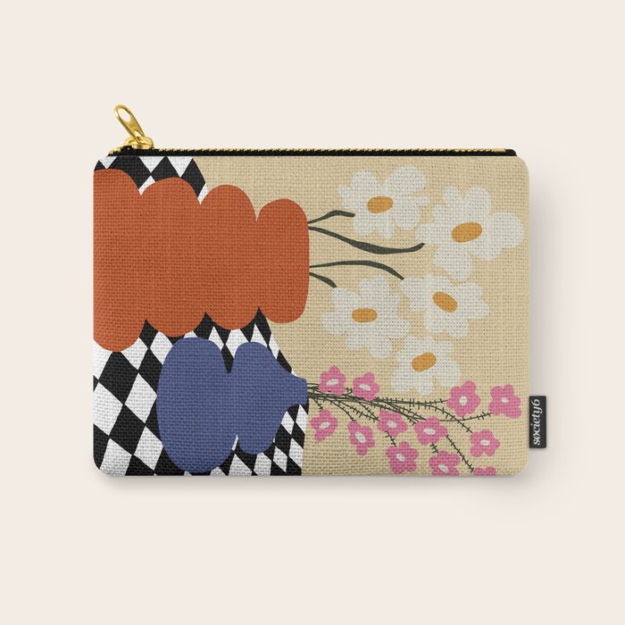 Two blooming pottery   Carry All Pouch Gallery Image 1