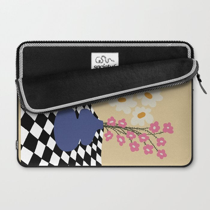 Two blooming pottery   Laptop Sleeve Gallery Image 2