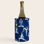 Feel the Cosmic Balance blue Wine Chiller Gallery Image 3