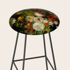 Rachel Ruysch "Still Life with Flowers in a Glass Vase" Stool Gallery Image 2