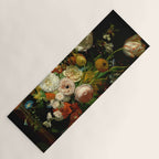 Rachel Ruysch "Still Life with Flowers in a Glass Vase" Yoga Mat Gallery Image 1