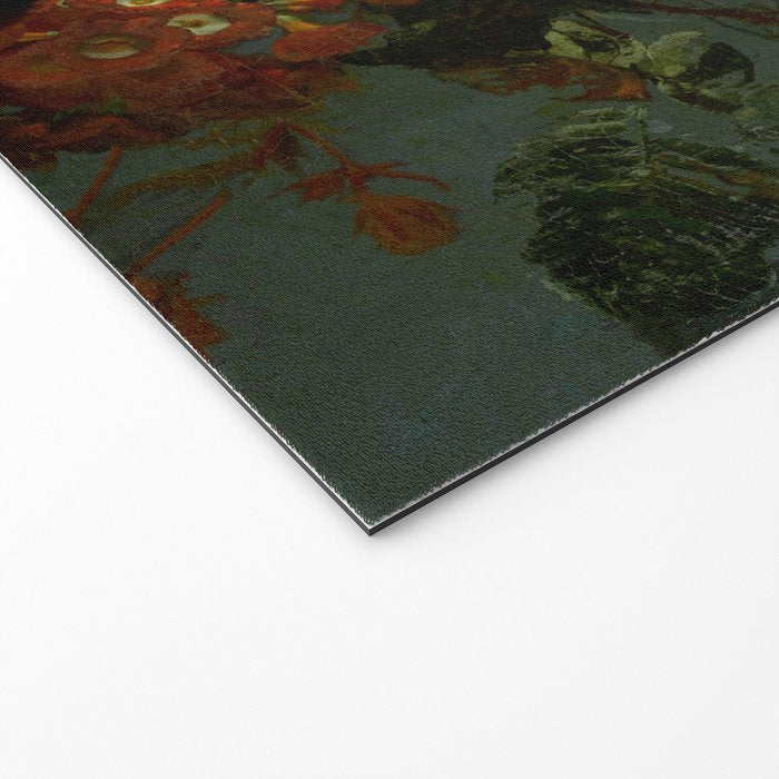 Rachel Ruysch "Still Life with Flowers in a Glass Vase" Welcome Mat Gallery Image 2