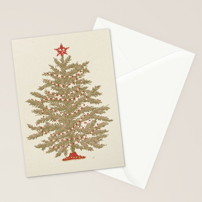 Christmas tree 02 Stationery Card Gallery Image 2