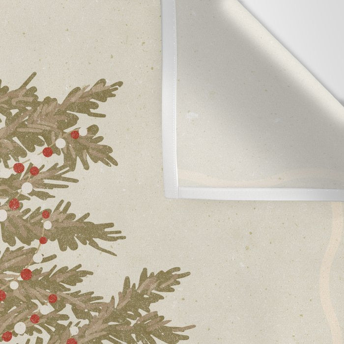 Christmas tree 02 Wall Tapestry Gallery Image 3