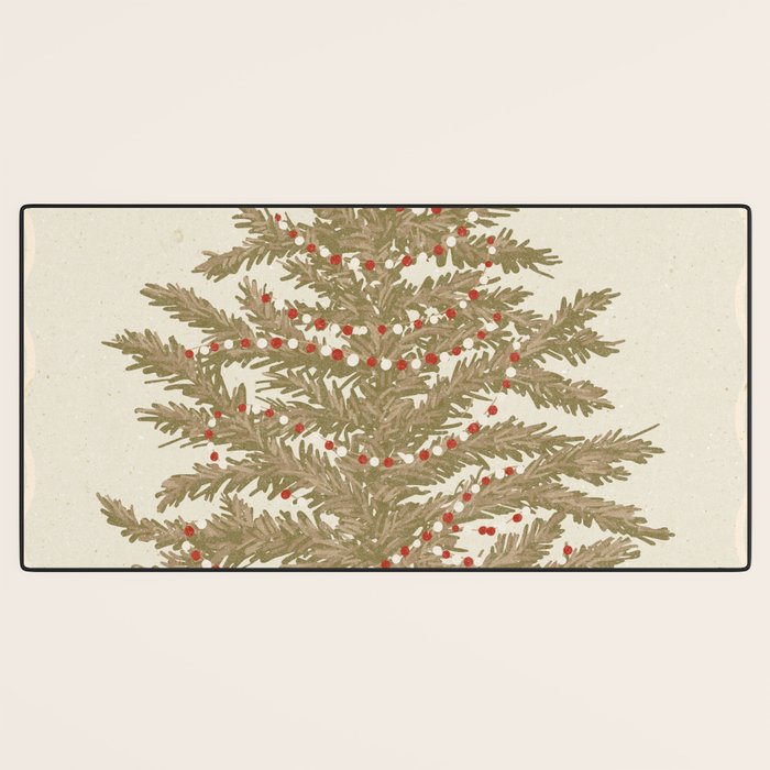 Christmas tree 02 Desk Mat Gallery Image 3