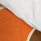 Retro 70s Stripe Colorful Rainbow 521 Comforter Gallery Image 4