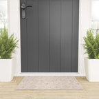 Gold Magnolia Pattern Welcome Mat Gallery Image 3