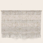 Gold Magnolia Pattern Wall Hanging Gallery Image 1