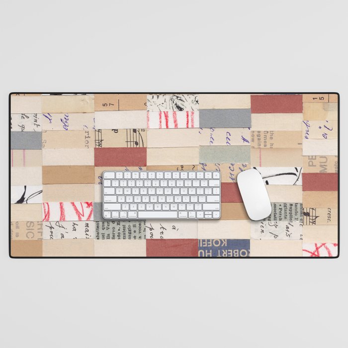Mix of Papers Desk Mat Gallery Image 1