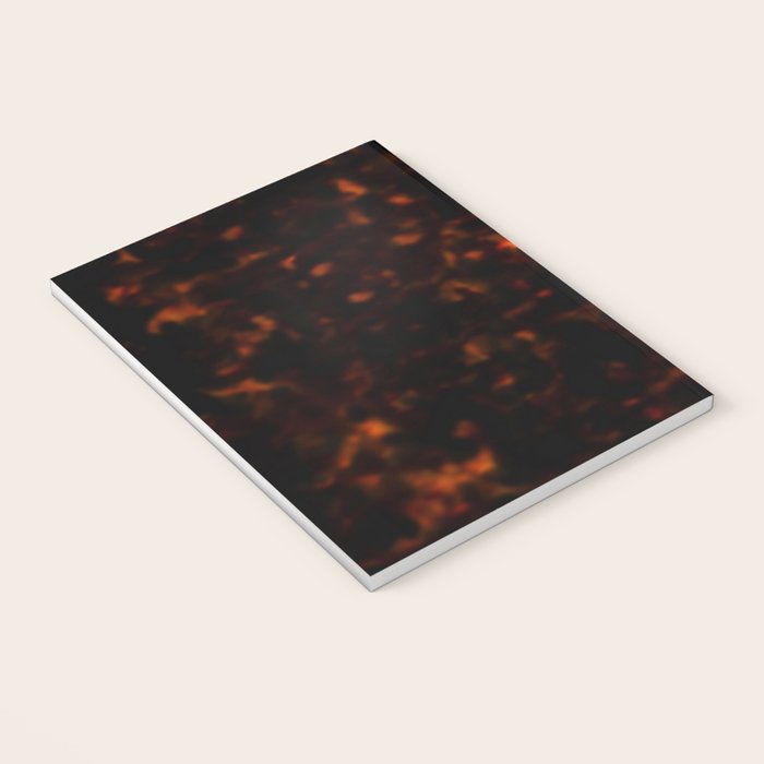 Red Tortoiseshell pattern Notebook Gallery Image 3