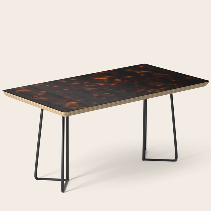 Red Tortoiseshell pattern Coffee Table Gallery Image 1
