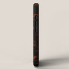 Red Tortoiseshell pattern iPhone Case Gallery Image 2