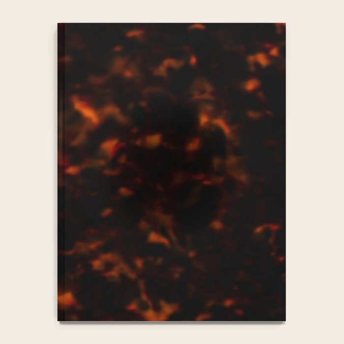 Red Tortoiseshell pattern Notebook Gallery Image 4