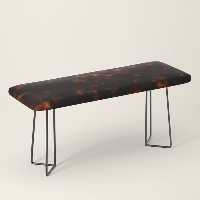 Red Tortoiseshell pattern Bench Gallery Image 1