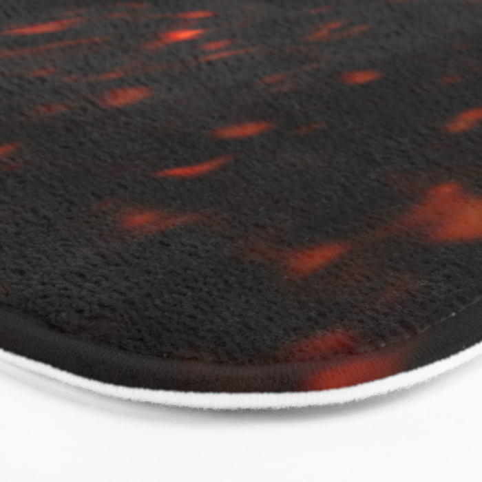 Red Tortoiseshell pattern Bath Mat Gallery Image 3