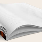Red Tortoiseshell pattern Notebook Gallery Image 2