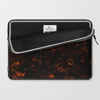 Red Tortoiseshell pattern Laptop Sleeve Gallery Image 2