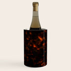 Red Tortoiseshell pattern Wine Chiller Gallery Image 1