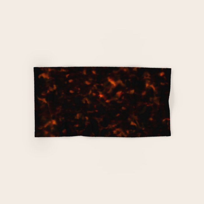 Red Tortoiseshell pattern Bath Towel Gallery Image 1