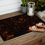 Red Tortoiseshell pattern Outdoor Rug Gallery Image 2