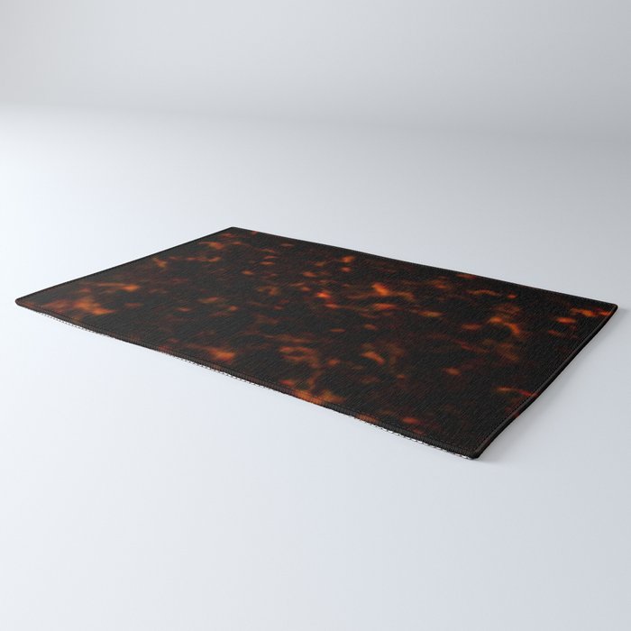 Red Tortoiseshell pattern Rug Gallery Image 3