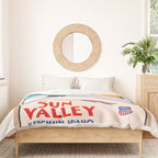 1940 Sun Valley Union Pacific Poster Duvet Cover Gallery Image 3