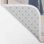 1940 Sun Valley Union Pacific Poster Bath Mat Gallery Image 2