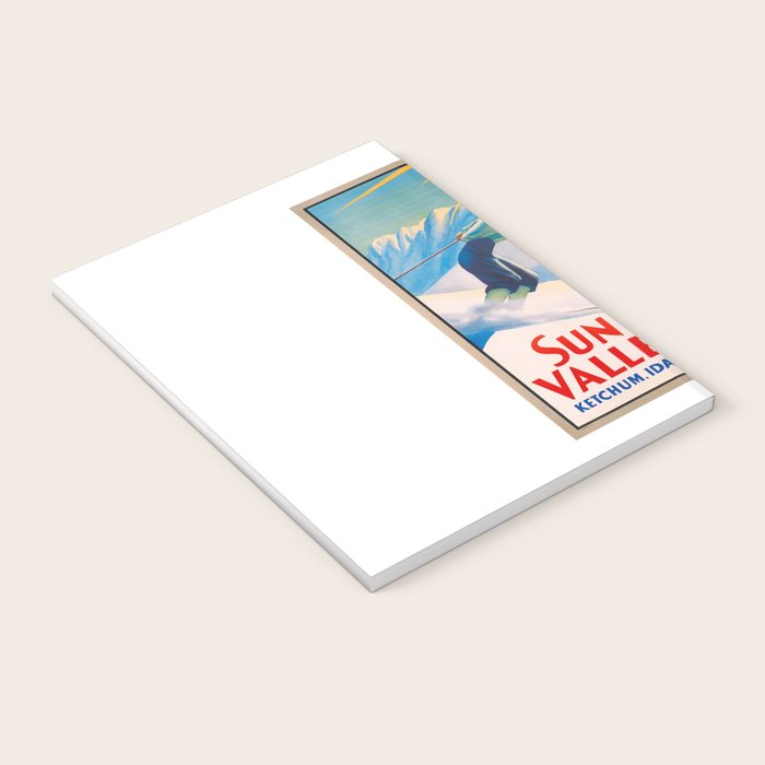 1940 Sun Valley Union Pacific Poster Notebook Gallery Image 3