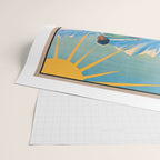 1940 Sun Valley Union Pacific Poster Wrapping Paper Gallery Image 2